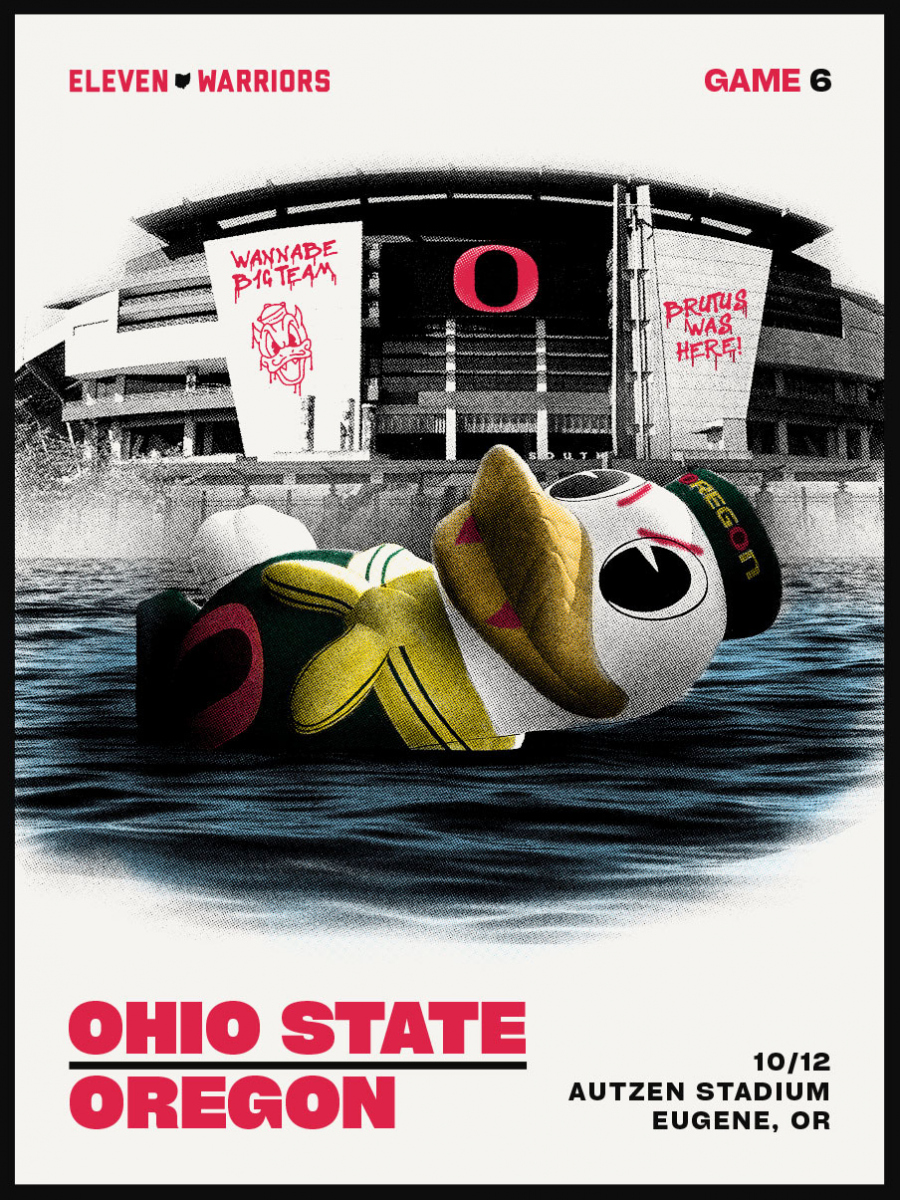 Oregon Game Poster Oregon Game Poster